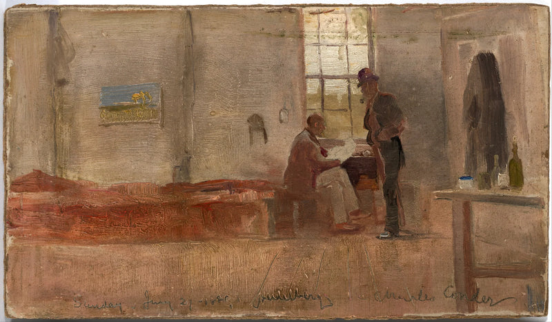 Het kamp van de impressionisten - Charles Conder