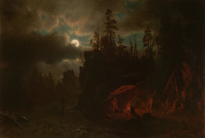 De kamp van de jagers - Albert Bierstadt

Source:
Le camp des trappeurs - Albert Bierstadt