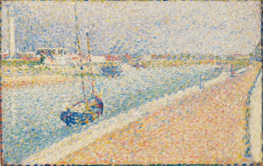 Het Kanaal bij Gravelines, Petit-Fort-Philippe - Georges Seurat