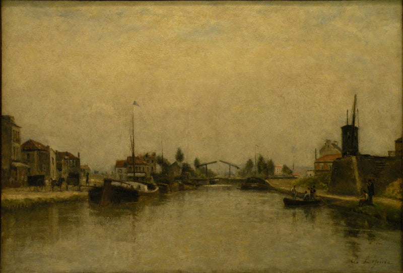 Het Canal Saint-Martin - Stanislas Lépine