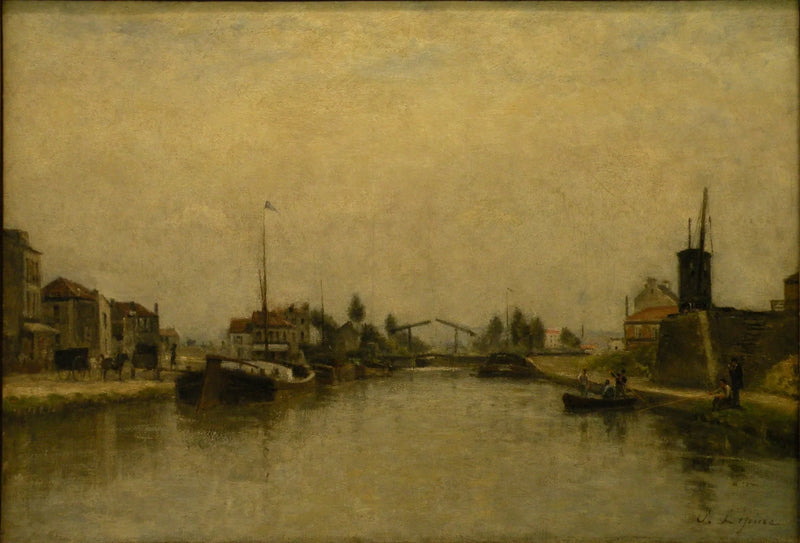 Het Canal Saint-Martin - Stanislas Lépine
