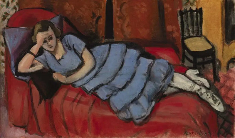 De Rode Bank (De Rode Bank) - Henri Matisse