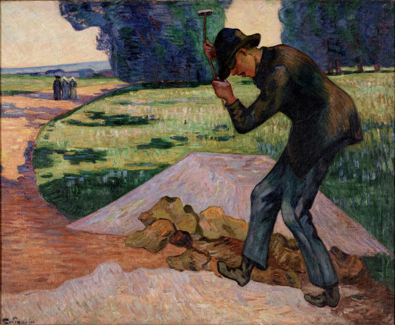De wegwerker (De Wegwerker) - Armand Guillaumin