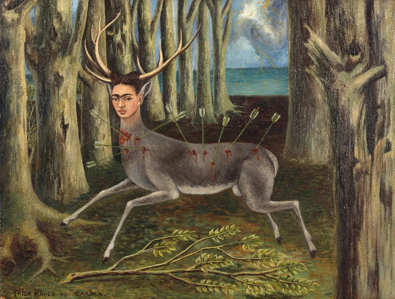 De gewonde hert - Frida Kahlo