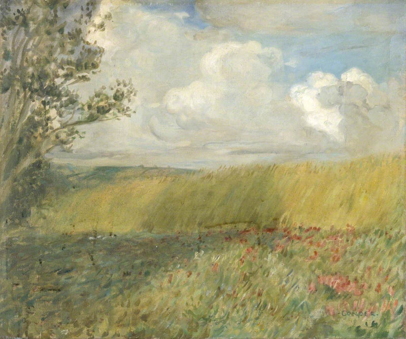 Het maïsveld - Charles Conder