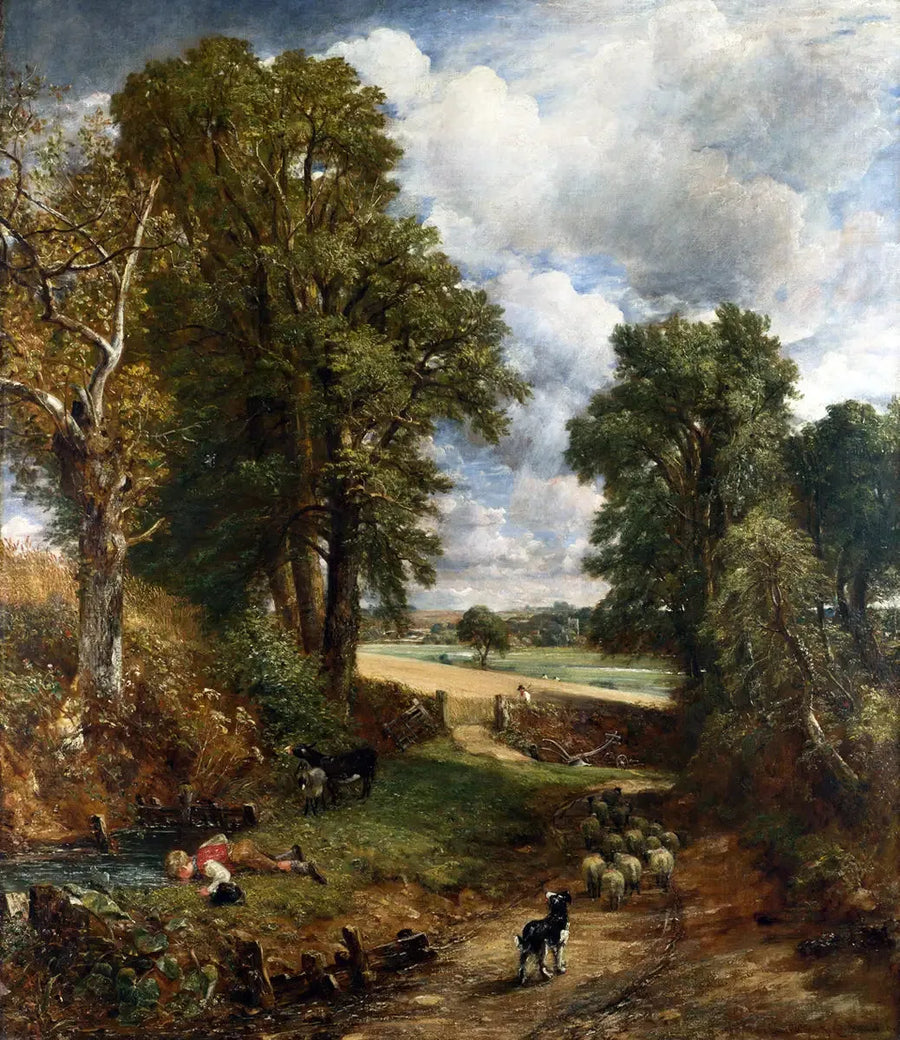 Het maïsveld - John Constable