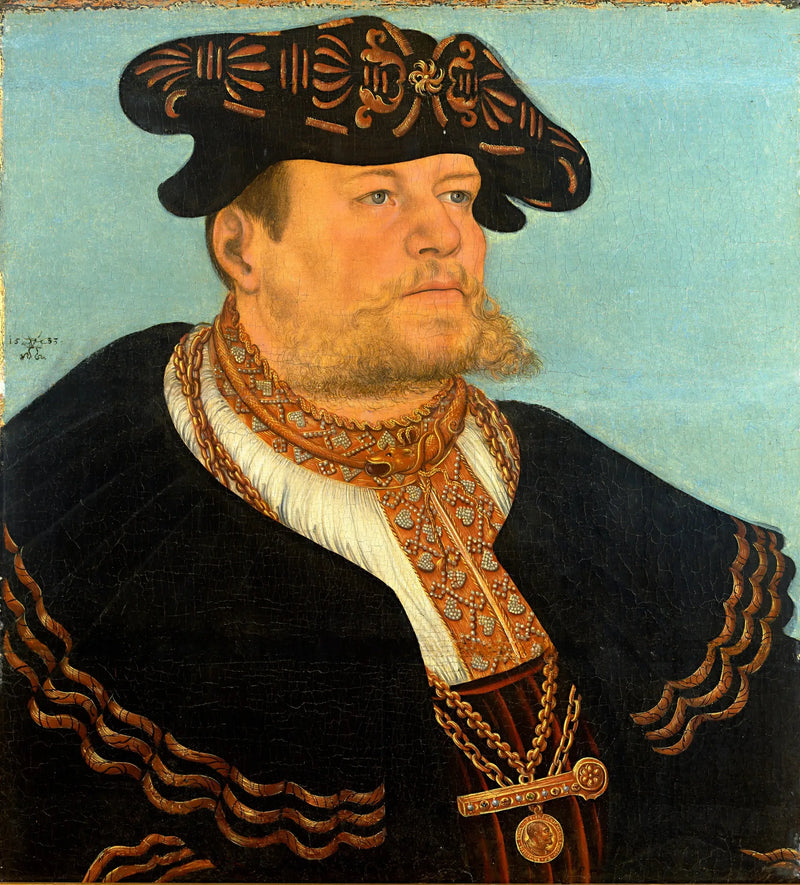 De kanselier Gregor Brück - Lucas Cranach de Oudere