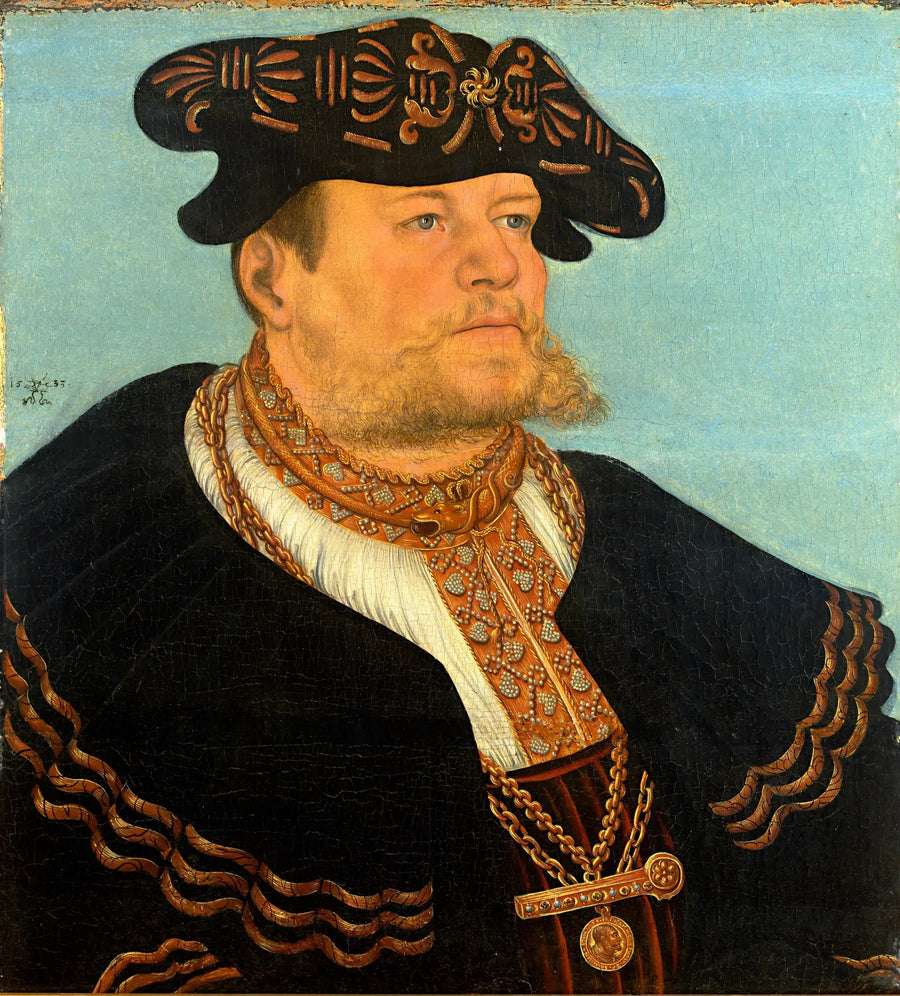 De kanselier Gregor Brück - Lucas Cranach de Oudere