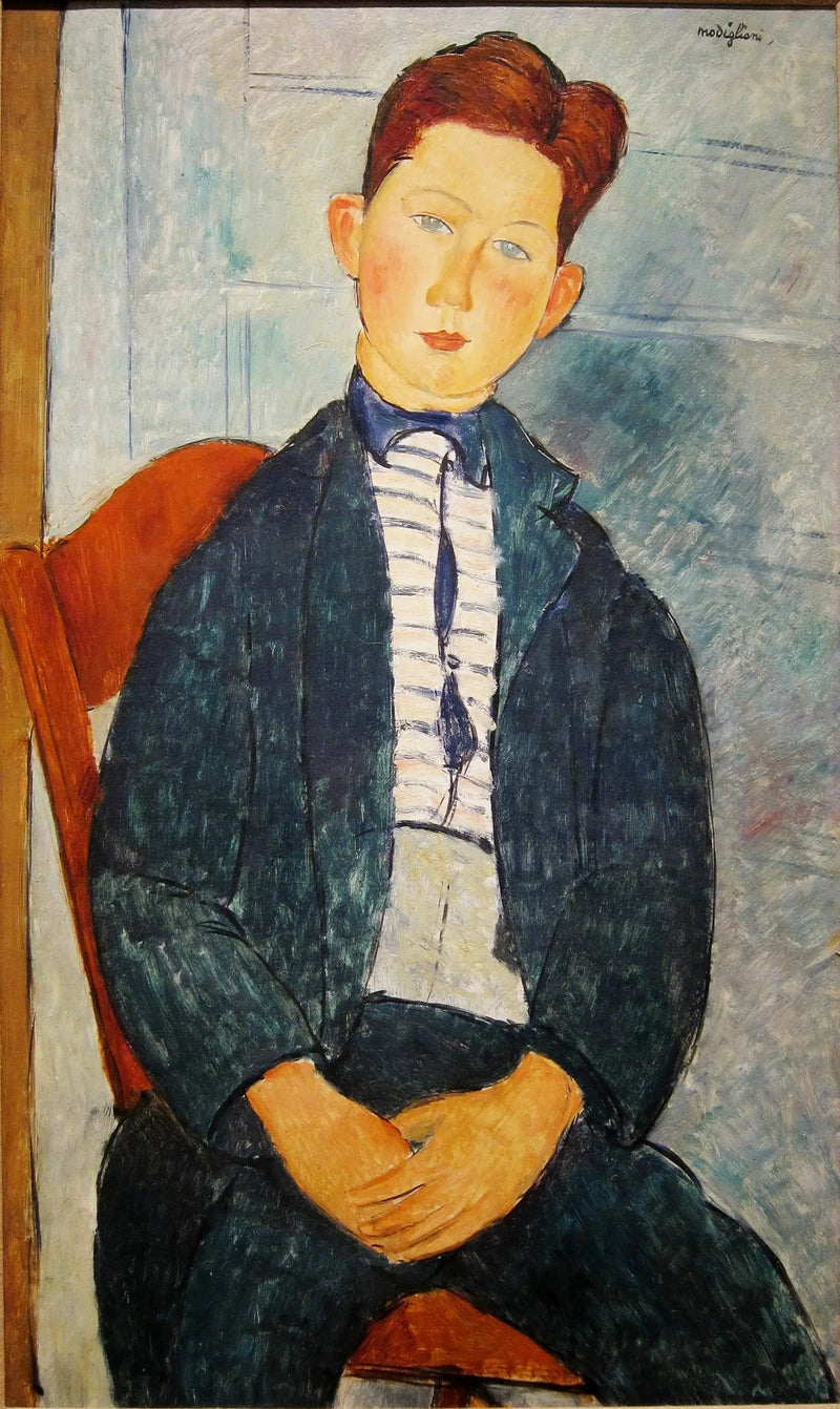 De Gestreepte Trui - Amedeo Modigliani