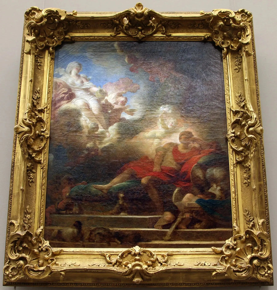 Het Lied van de Liefde van de Oorlogvoerder - Jean-Honoré Fragonard
