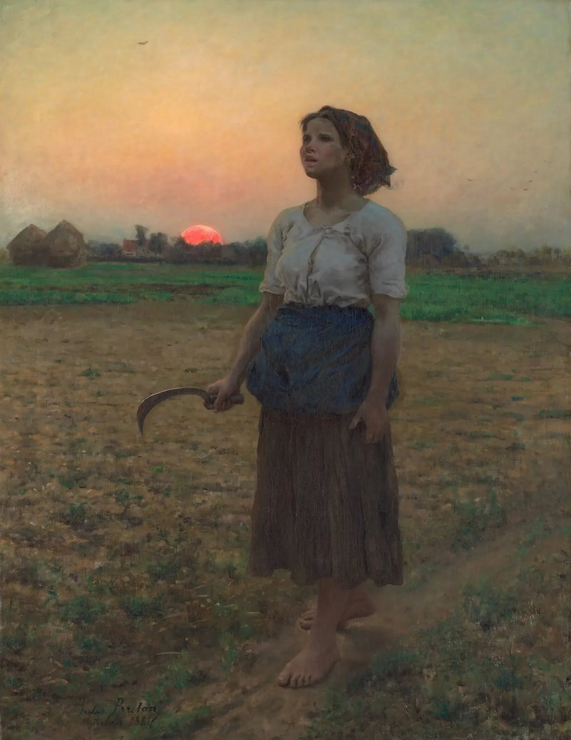 Het lied van de lijster - Jules Breton