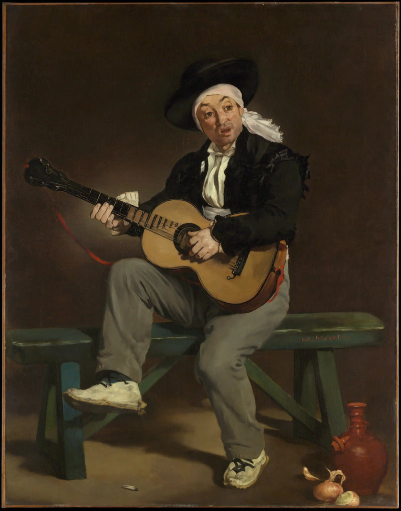 De Spaanse Zanger - Édouard Manet