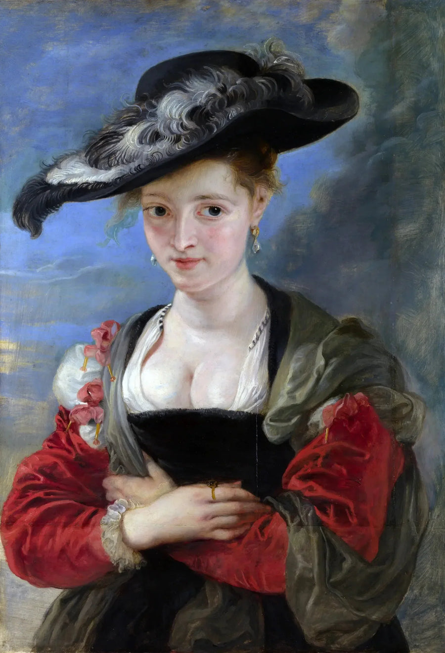 Het strooien hoedje - Peter Paul Rubens