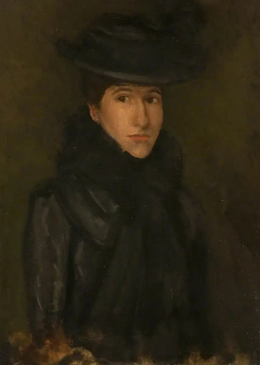 De Zwarte Hoed - Mevrouw Rosalind Birnie Philip; 1900-1902 - James Abbott McNeill Whistler