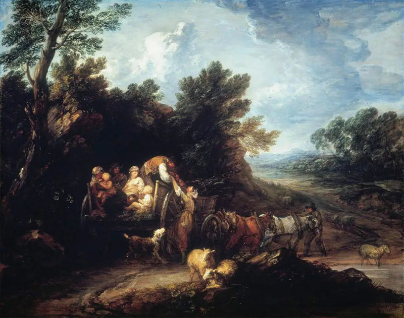 De oogstwagen, 1784 - Thomas Gainsborough

Source:
Le chariot de récolte, 1784 - Thomas Gainsborough