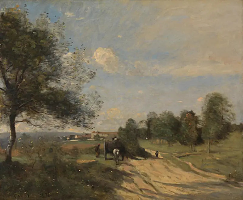 De kar - Jean-Baptiste Camille Corot