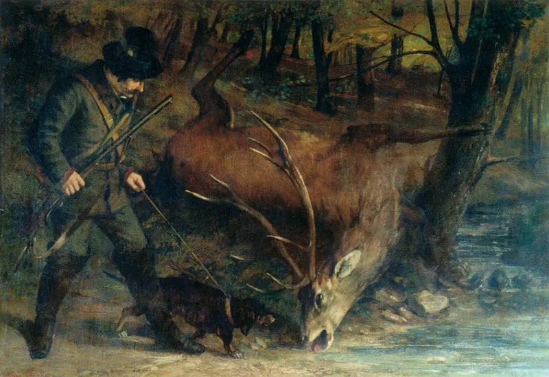 De Duitse Jager - Gustave Courbet