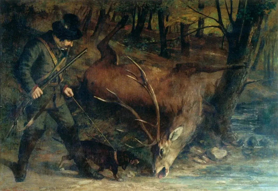 De Duitse Jager - Gustave Courbet