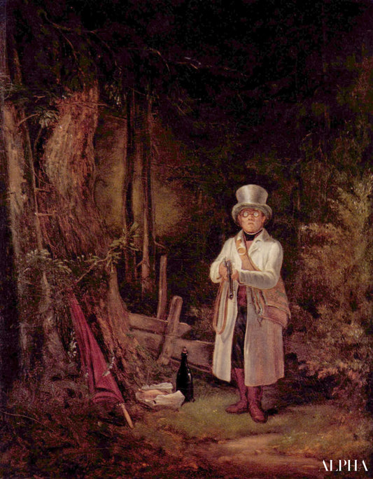 Le Chasseur du dimanche - Carl Spitzweg - Reproductions de tableaux et peintures haut de gamme