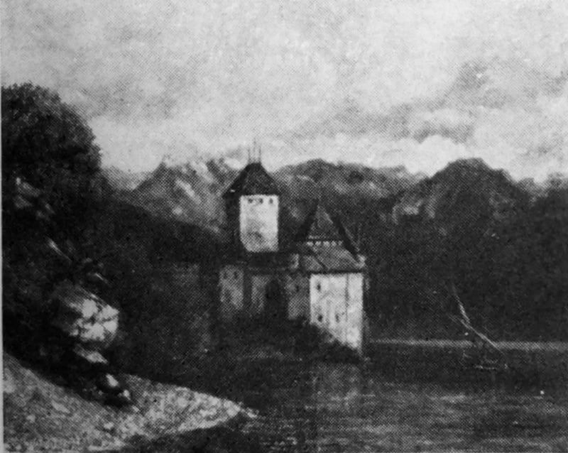 Kasteel van Chillon - Gustave Courbet