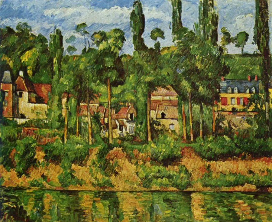 Het Kasteel van Médan - Paul Cézanne