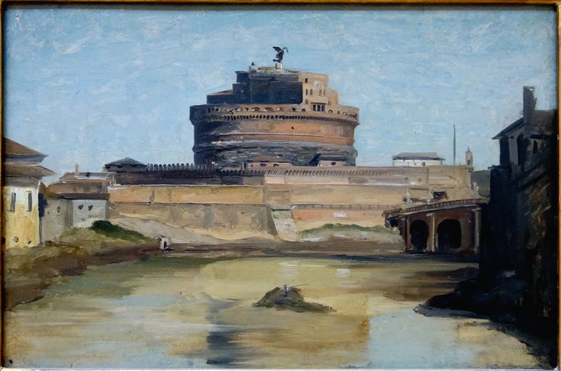 Het kasteel Saint-Ange - Jean-Baptiste Camille Corot