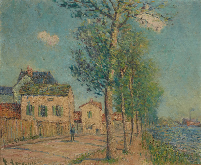 Het Pad aan de Rivieroever - Gustave Loiseau