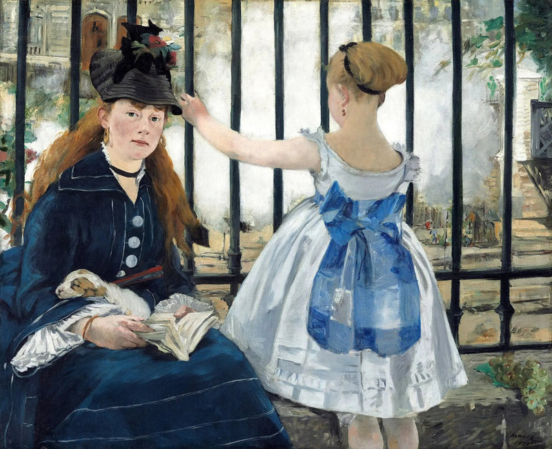 De Spoorweg - Édouard Manet