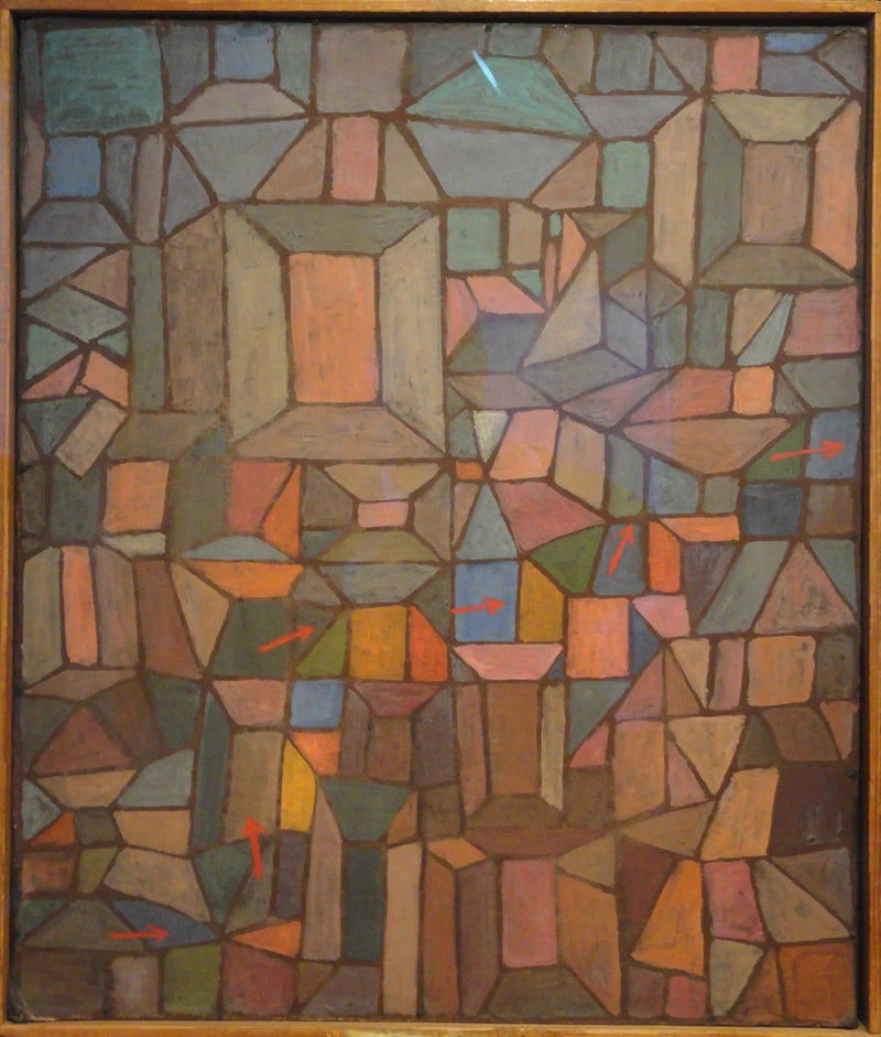 De weg naar de citadel - Paul Klee