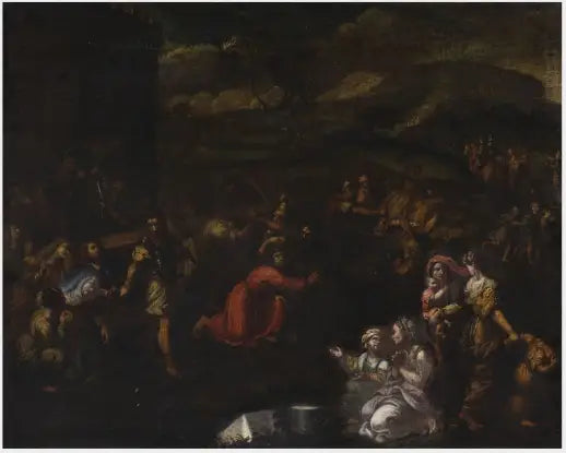 De weg naar het Calvarie - Pierre Mignard