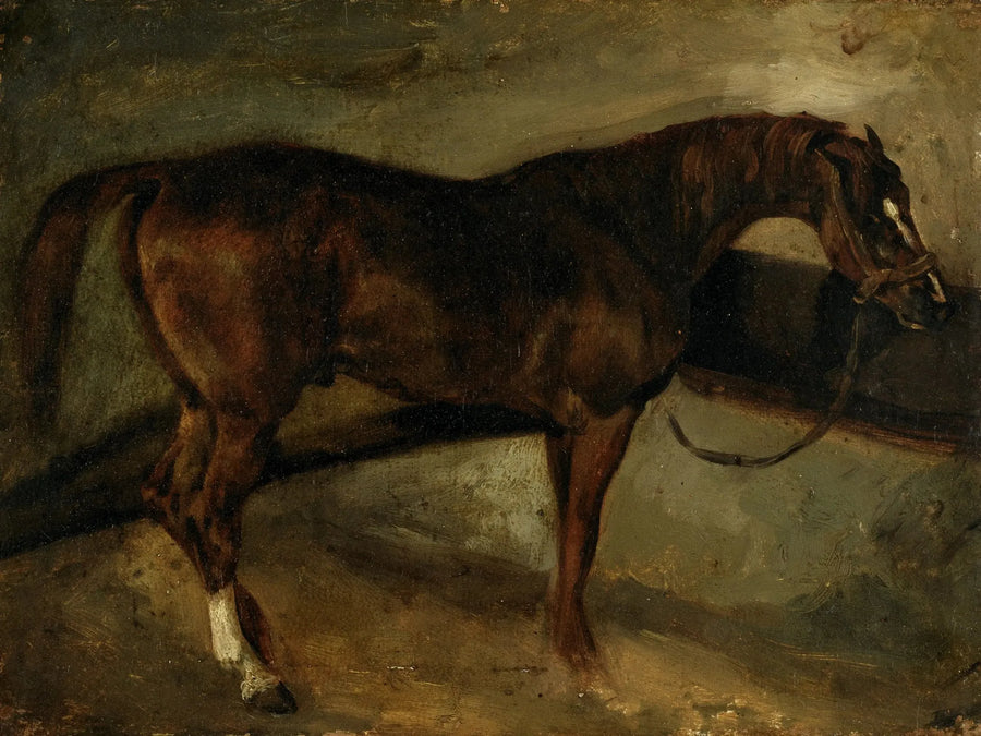 Het Bruine Paard - Théodore Géricault