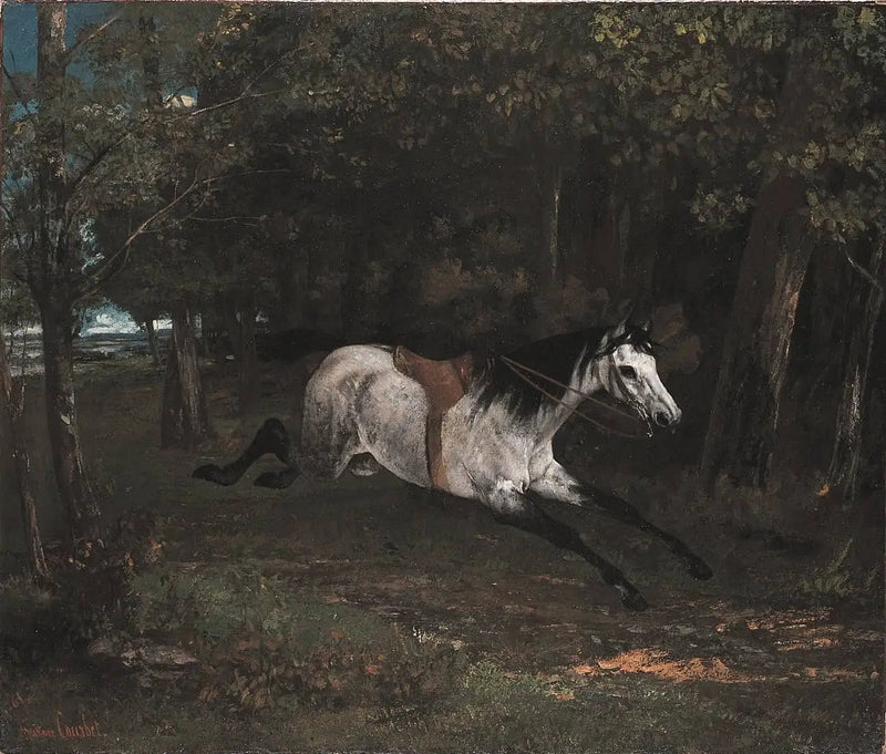 De Gestolen Paard - Gustave Courbet