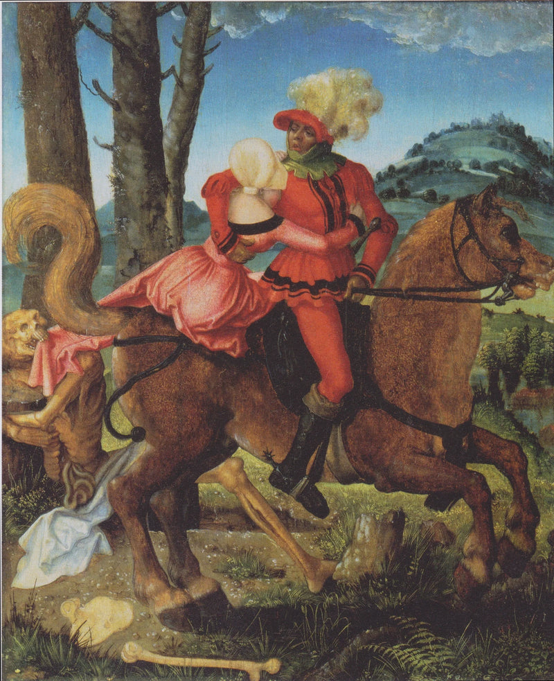 De ridder, het meisje en de dood - Hans Baldung Grien