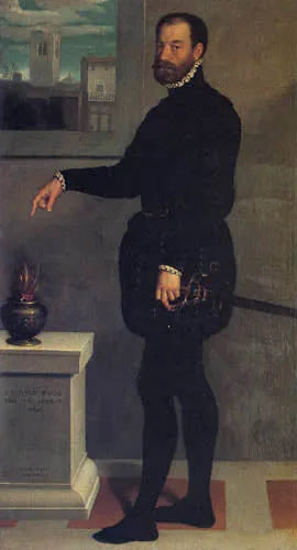 De ridder Pietro Secco Suardo - Giovanni Battista Moroni
