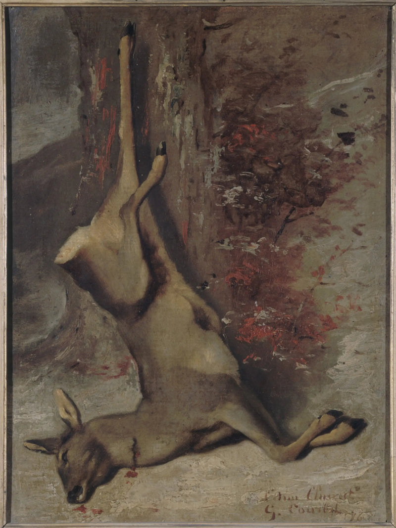 Het hert - Gustave Courbet