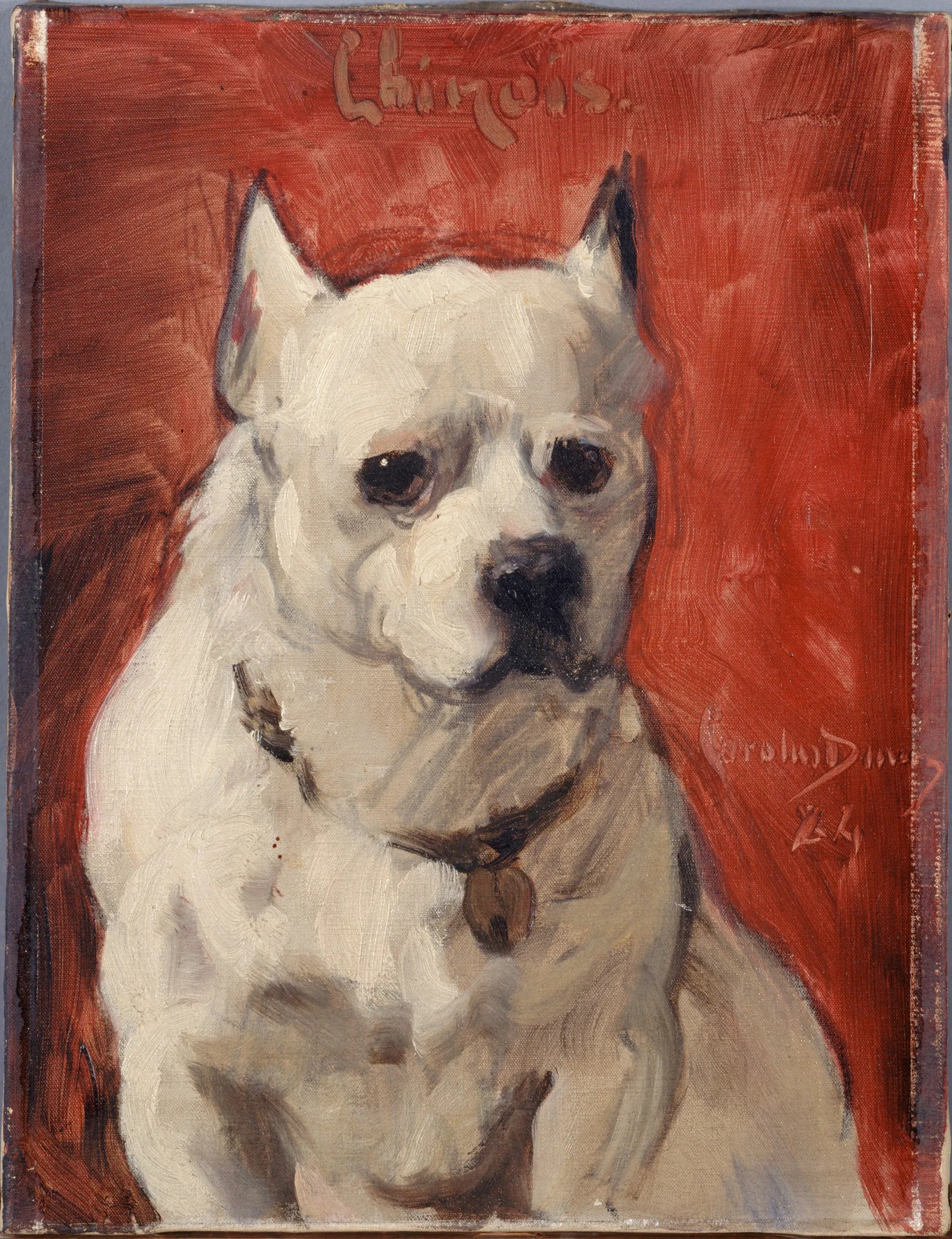 Le chien "chinois" - Carolus-Duran image 1 copie peinte à la main à l’huile