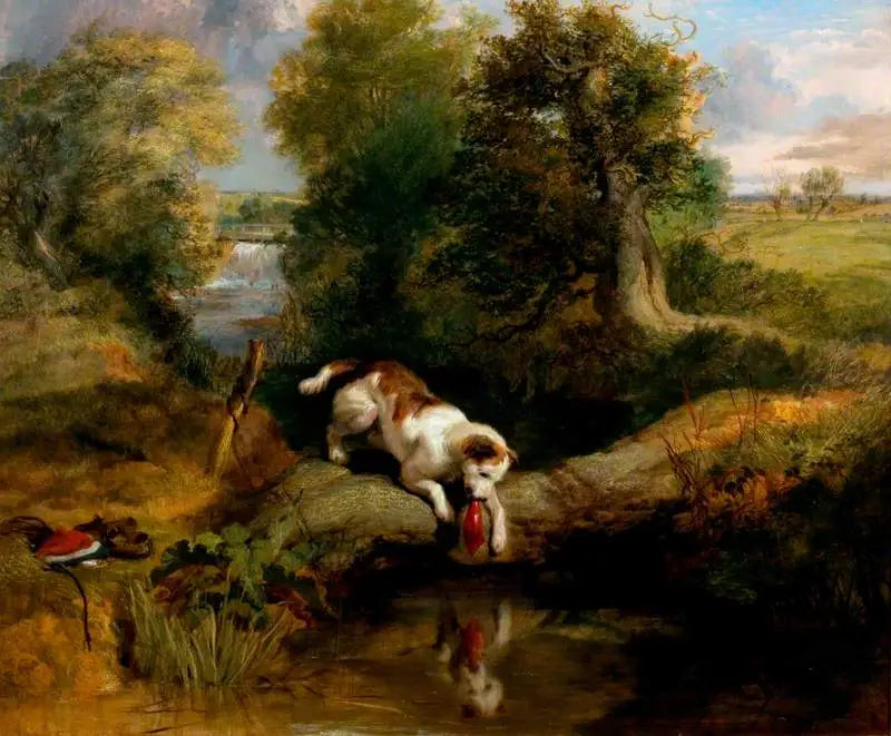 De hond en de schaduw - Edwin Henry Landseer

Source:
Le chien et l'ombre - Edwin Henry Landseer