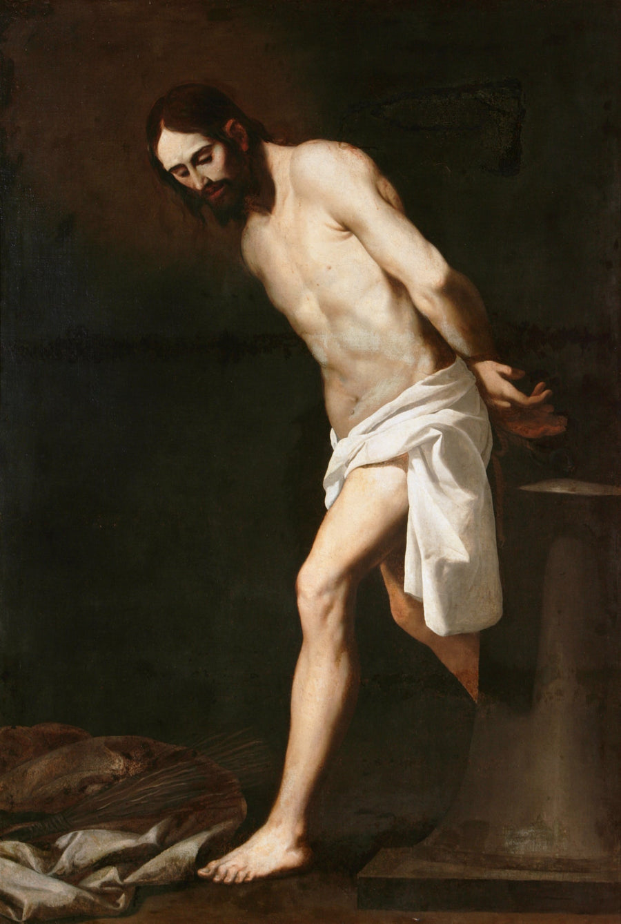 Het Christus aan de kolom - Francisco de Zurbarán