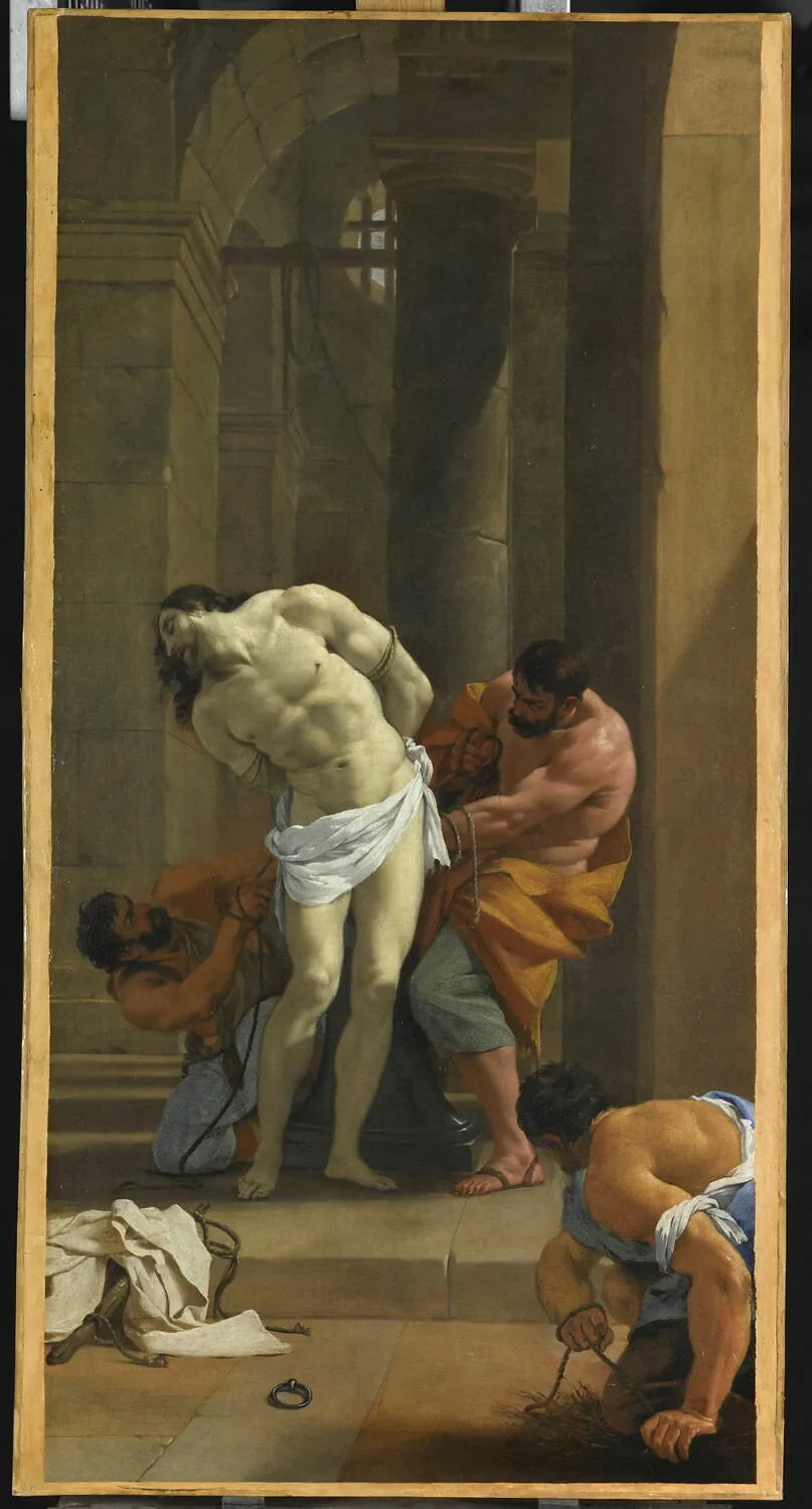 Het Christus aan de zuil - Simon Vouet
