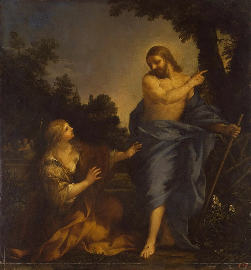 De Christus die aan Maria Magdalena verschijnt - Pietro da Cortona