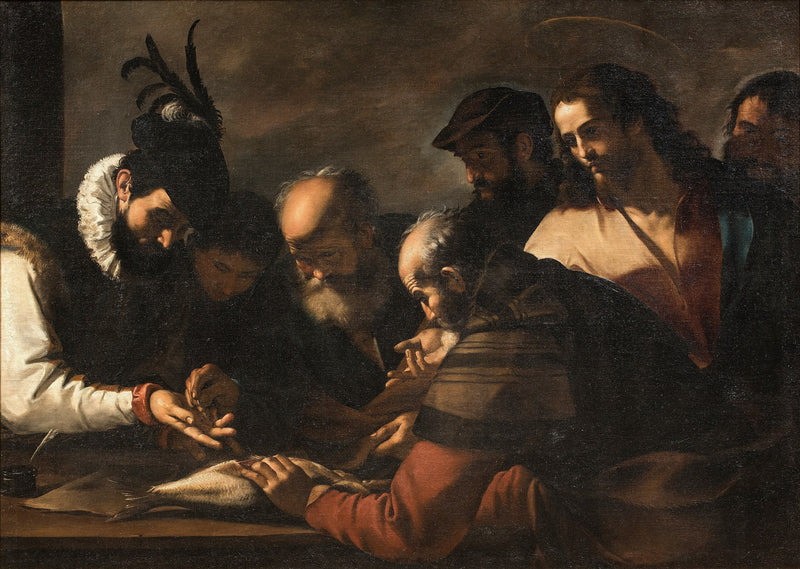 Het Christus aan de denarius - Mattia Preti