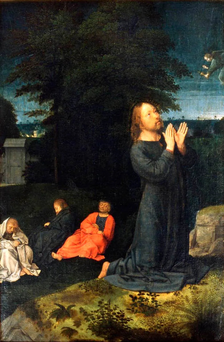Het Christus in de Olijfgaard - Gérard David