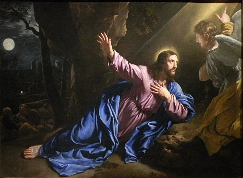 Christus in de Tuin van Getsemane - Philippe de Champaigne