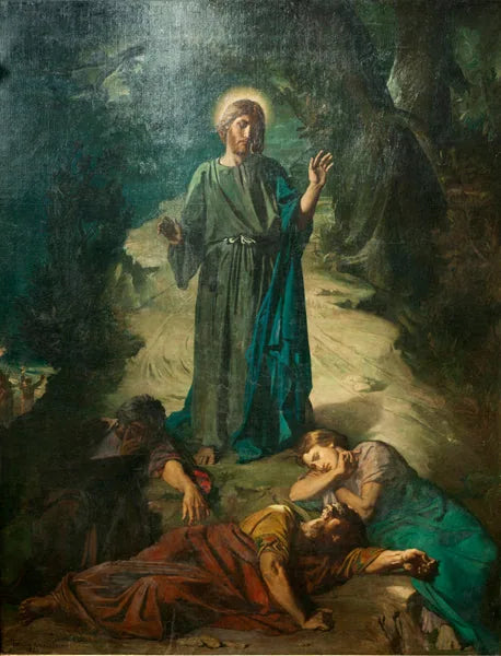 Christ in de Tuin van Getsemane - Théodore Chassériau