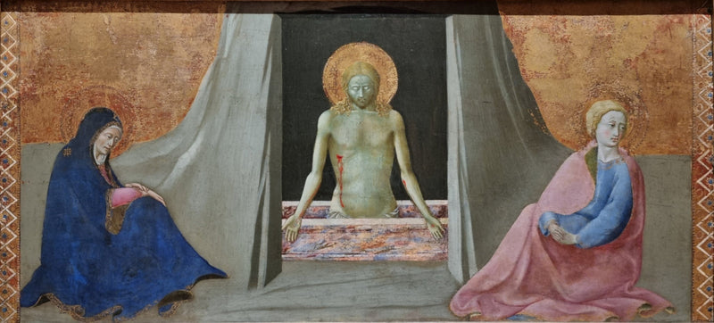 Het Christus in het graf - Meester van de Osservanza