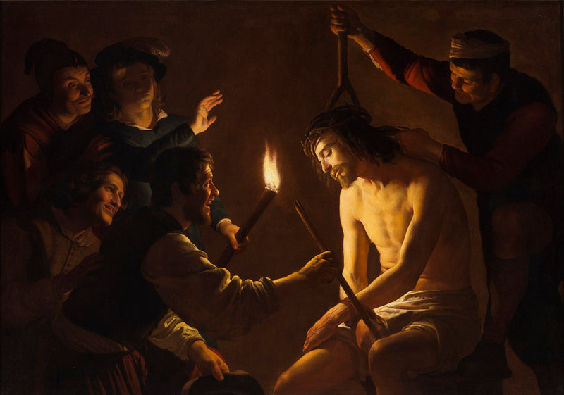 Het gekruisigde Christus - Gerrit van Honthorst