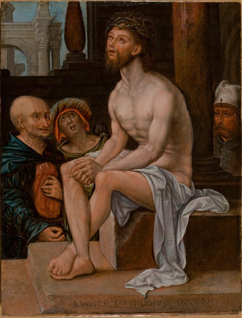 Het gekruisigde Christus - Jan Gossaert