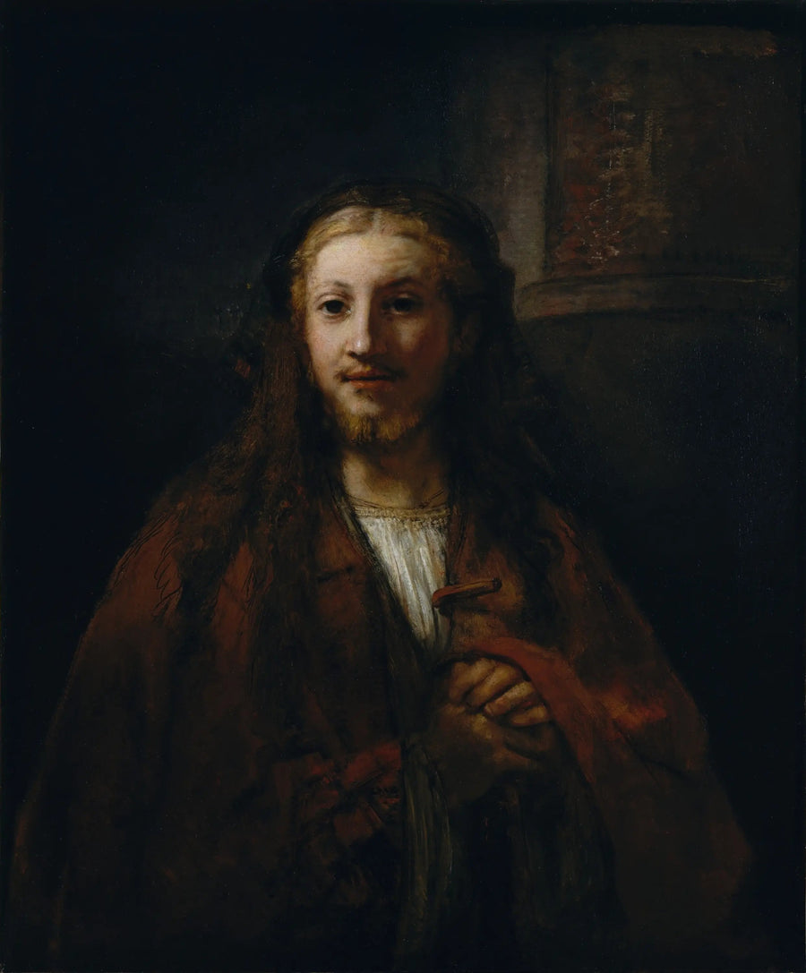 Christus met een staf - Rembrandt