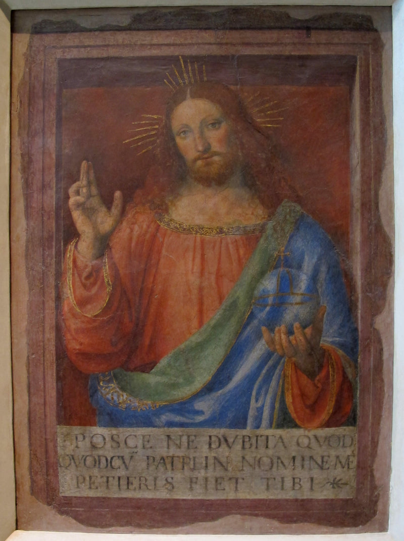 De zegenende Christus - Bernardino Luini