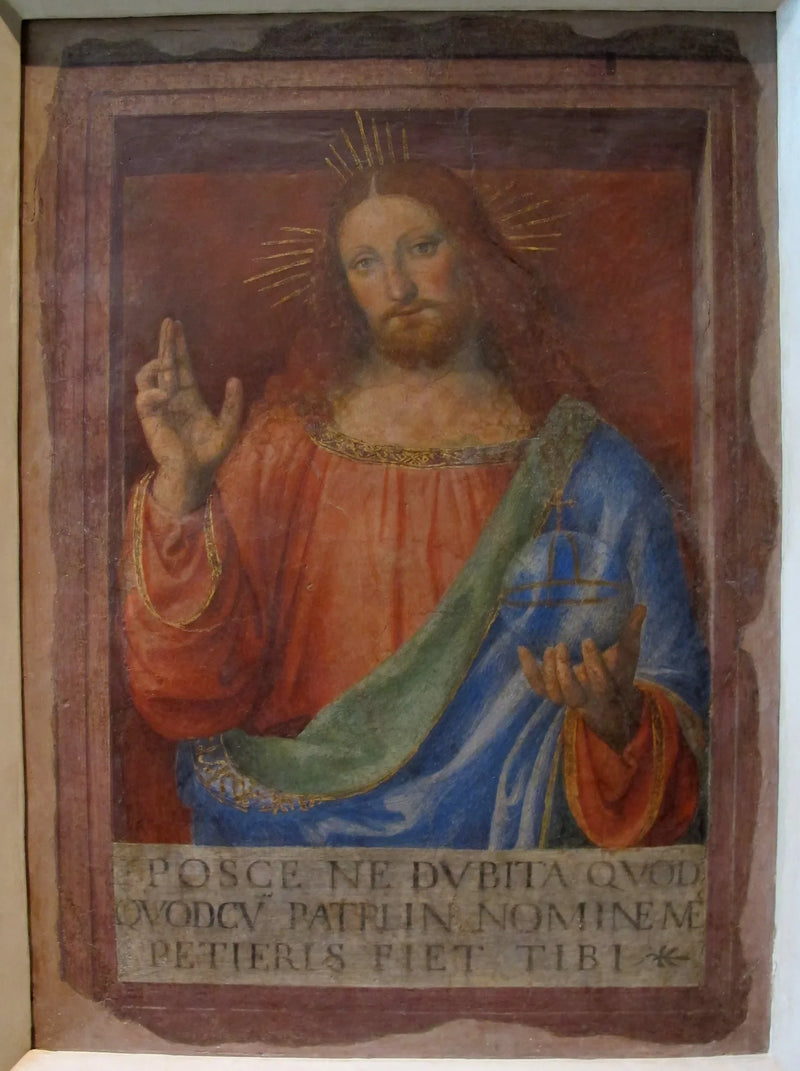 De zegenende Christus - Bernardino Luini